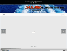 Tablet Screenshot of majekboats.com